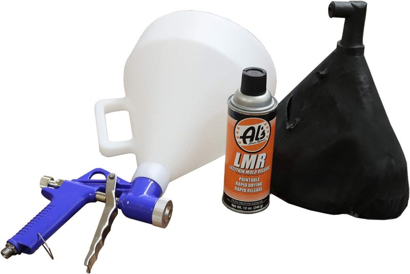 Lecithin Mold Release LMR Aerosol Spray Gun Cleaning Aid - 12oz -Easy Application and Quick Drying (ALS-LMR)